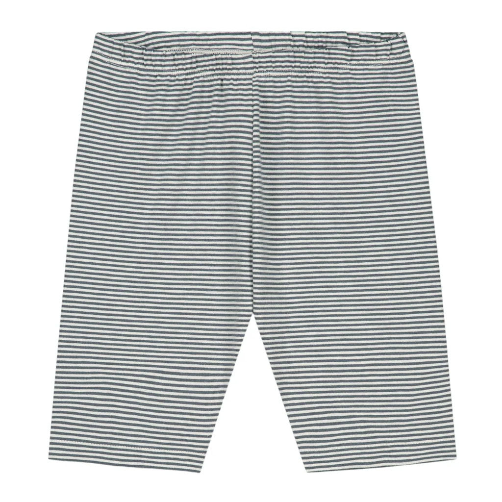 Leggings Biker Short Blue Grey Cream