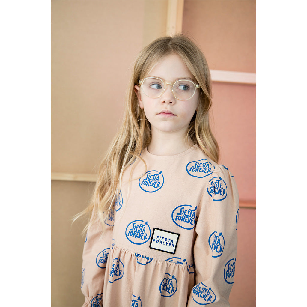 Dress Forever Otomi Blue Buff