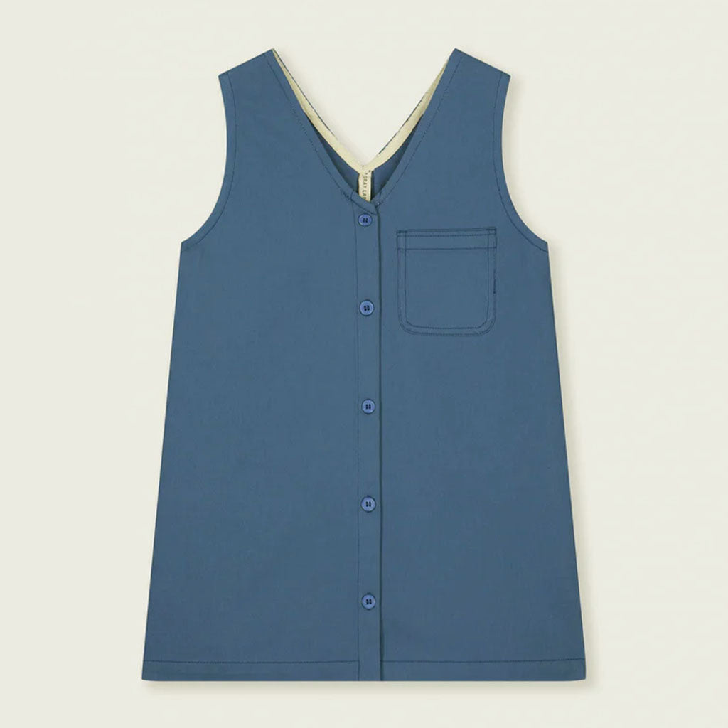 Dress Twill Sleeveless Blue Moon - Sample