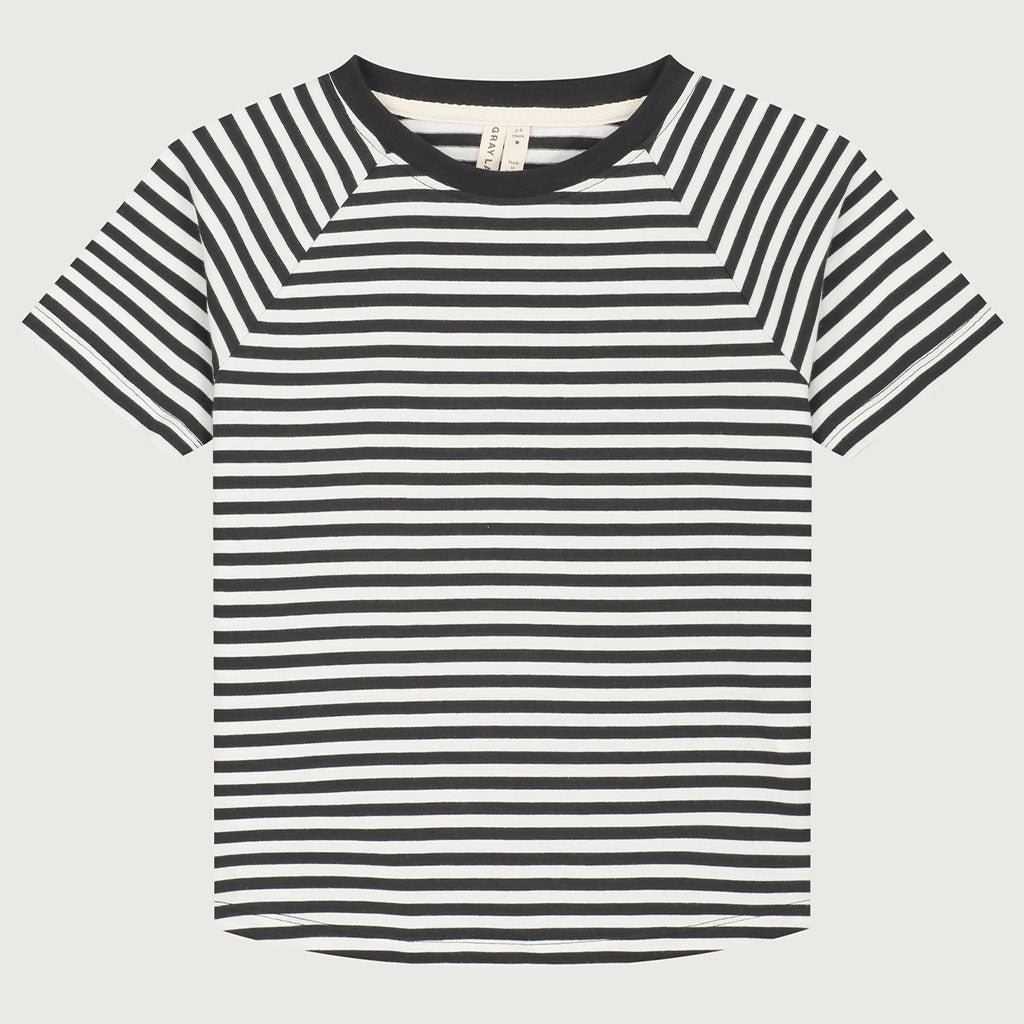 Tee Crewneck Nearly Black Off White