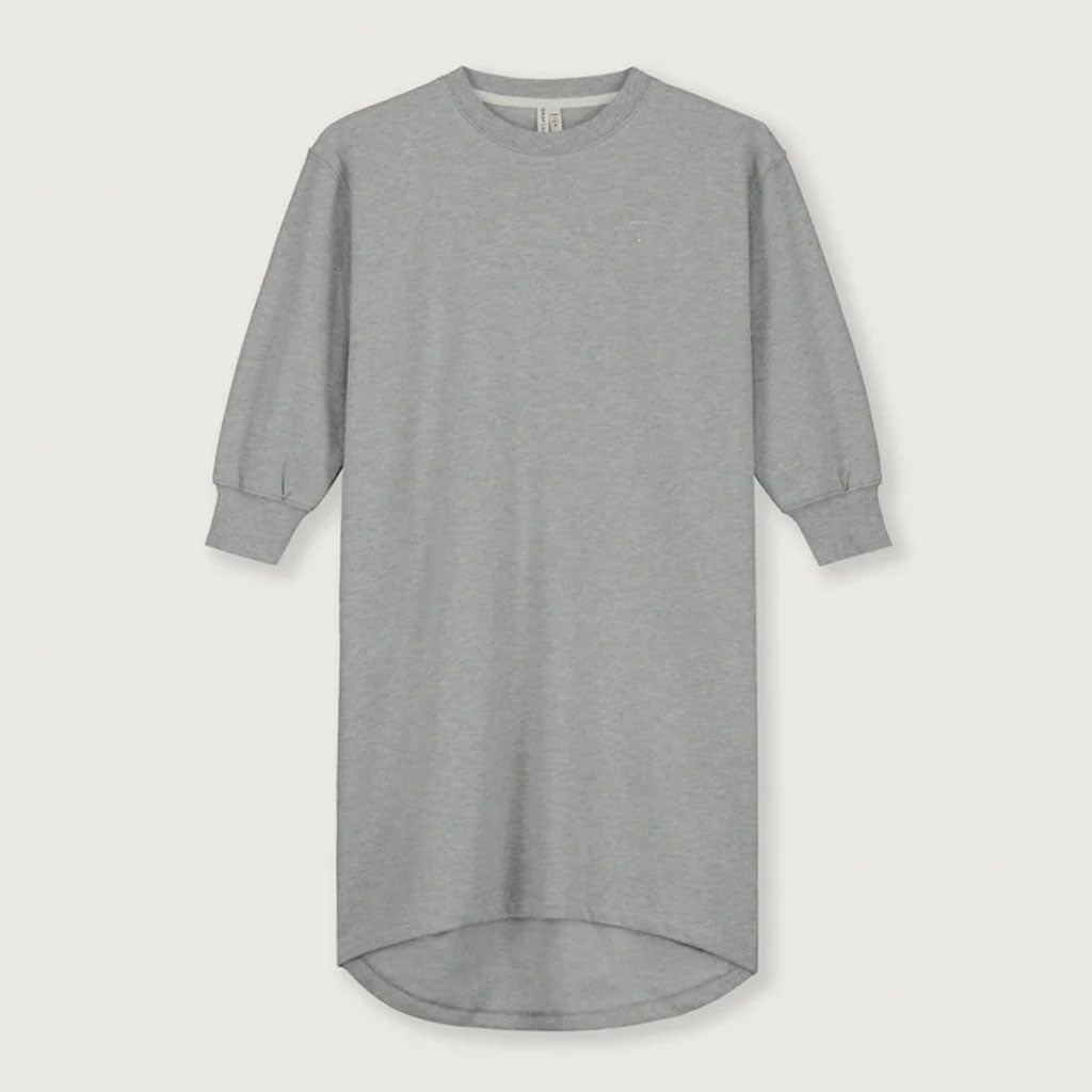 Dress Oversized Circle-cut Grey Melange