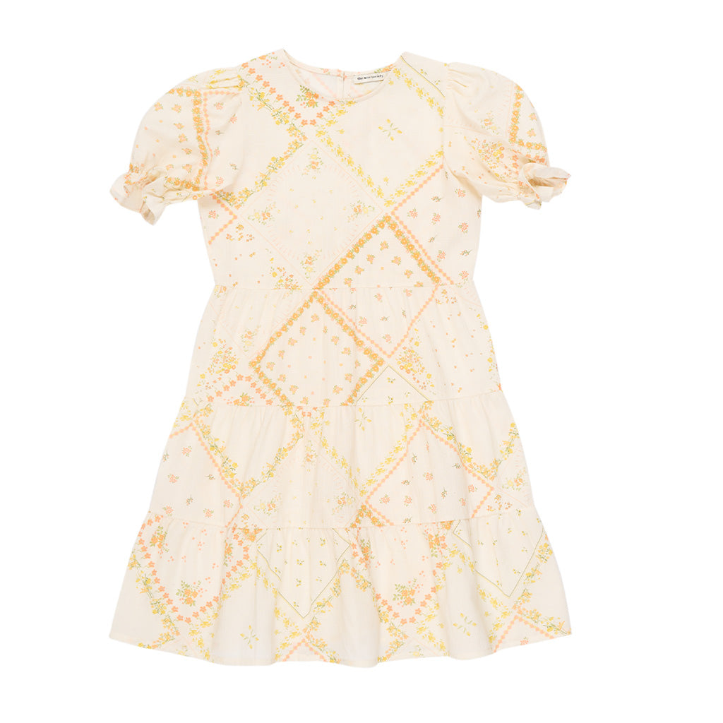 Dress Idara Flower Patchwork