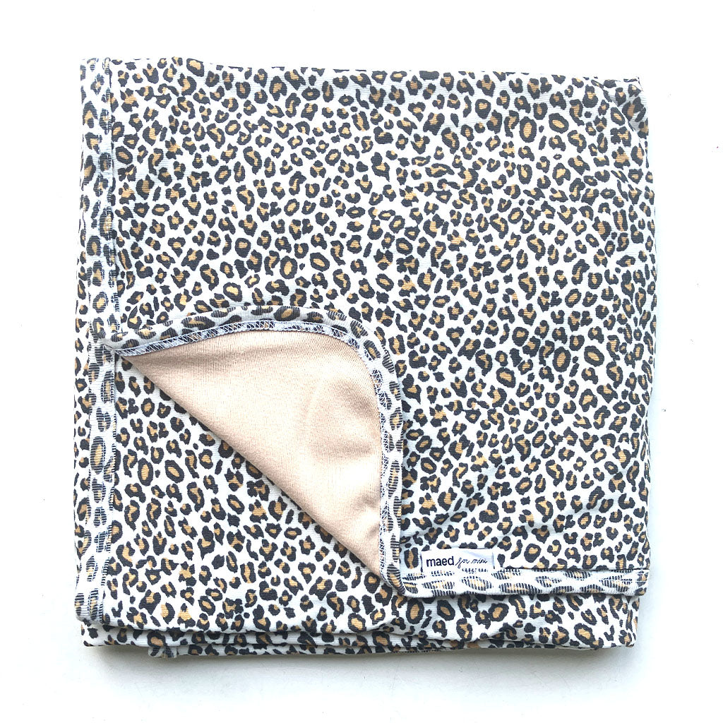 Blanket Beige Leopard