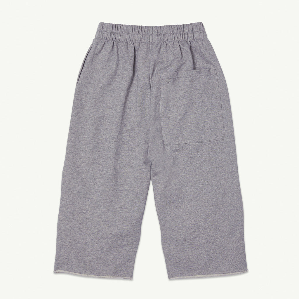 Sweatpants Cut Off Grey Melange