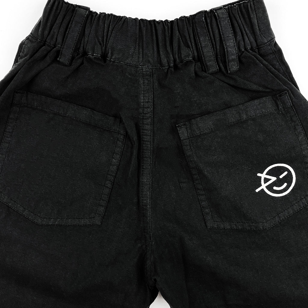 Pant Cropped Black