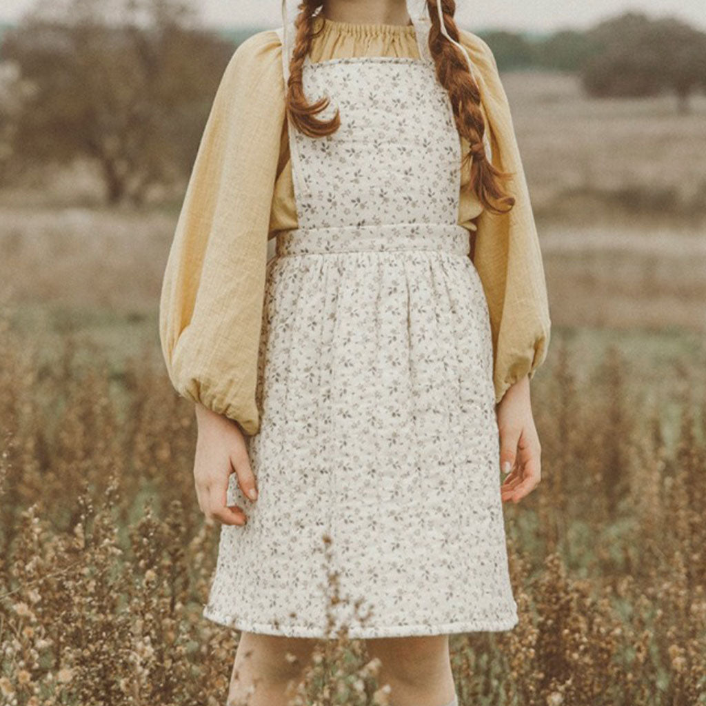 Apron Padded Floral - Sample