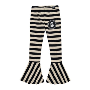 Leggings Flared Striped Phantom