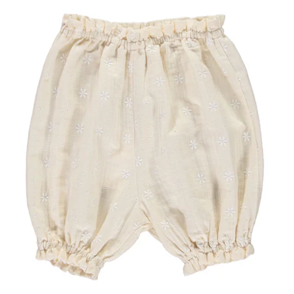 Shorts Inga Ecru Flowers