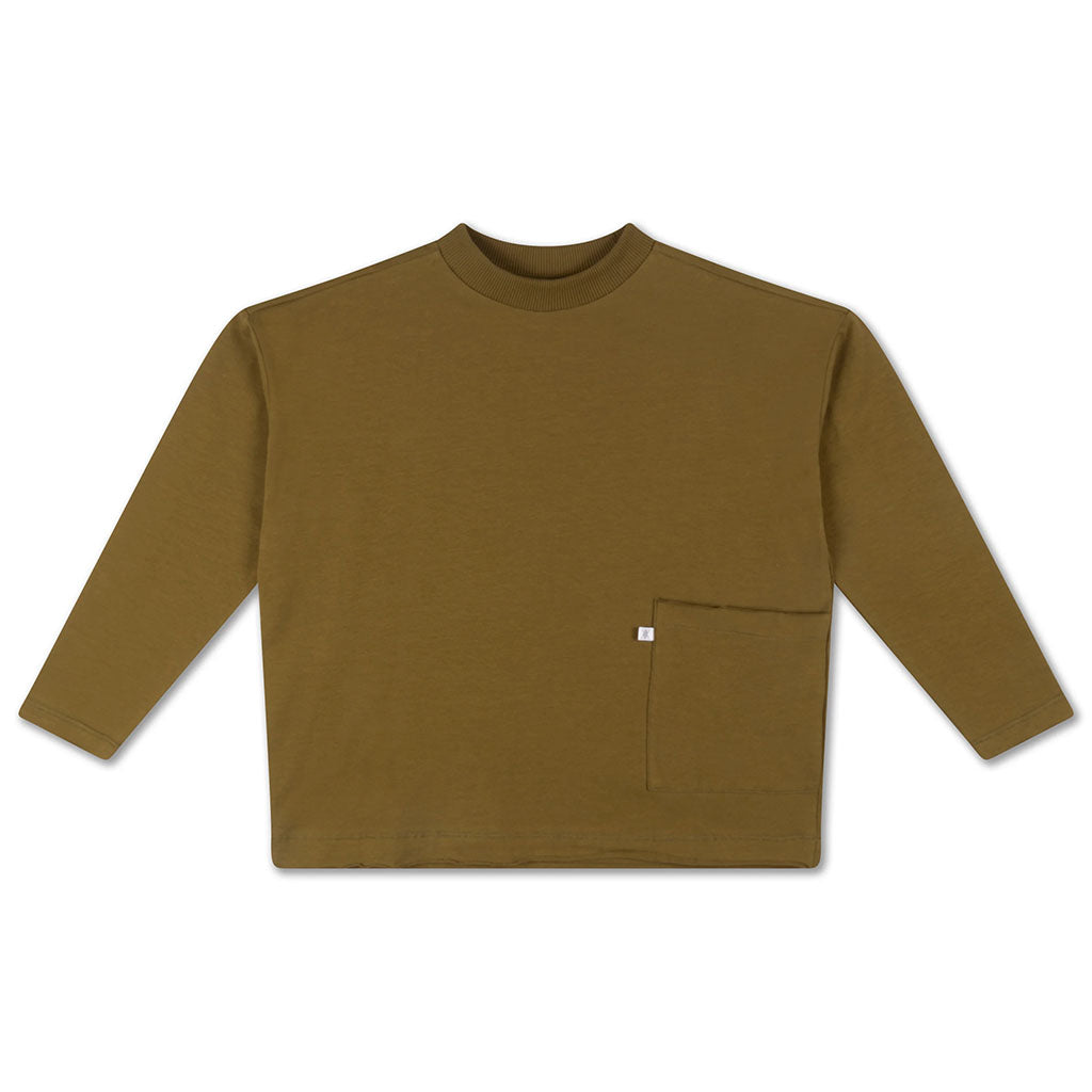 Longsleeve Dark Olive