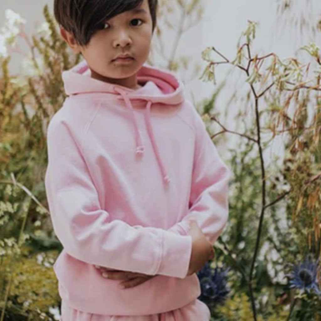 Hoodie Washed Begonia