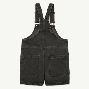 Dungaree Short Washed Black