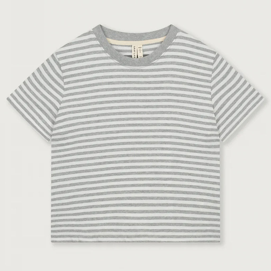 Tee Oversized Grey Melange Off White