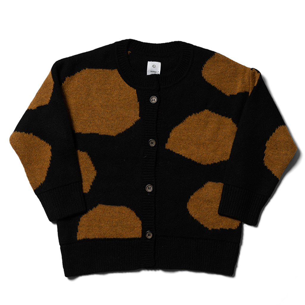 Cardigan Karamu Black Umber