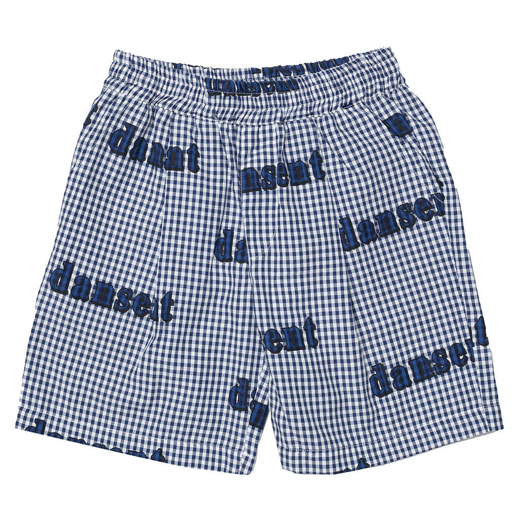 Short Savannah Blue Gingham