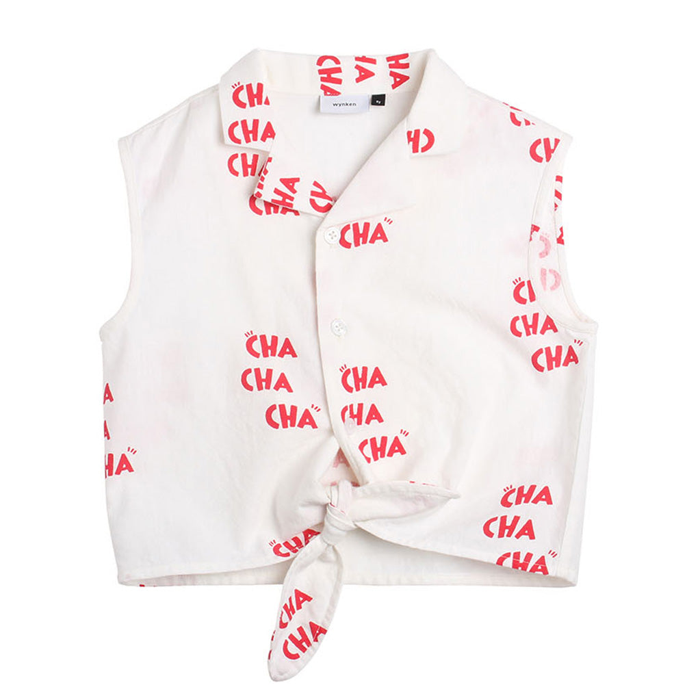 Shirt Tie Stone Red
