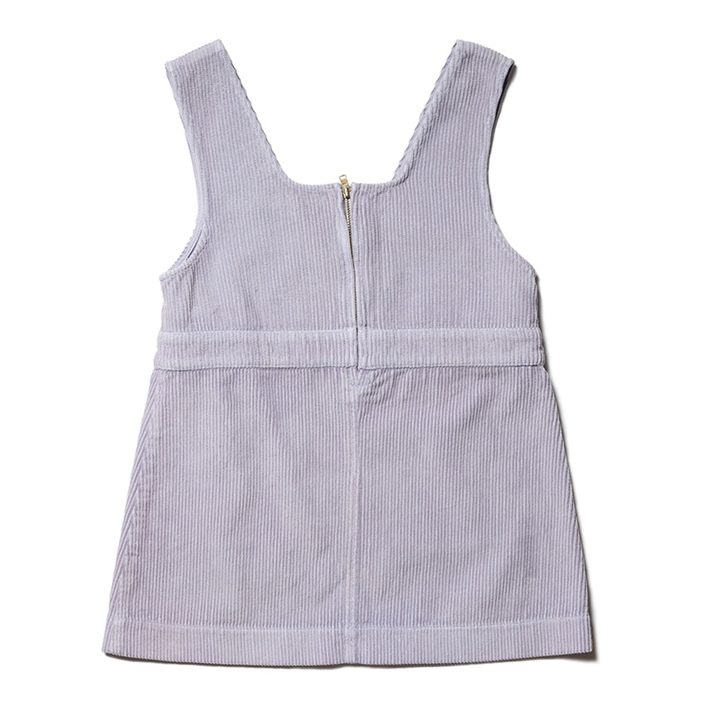 Dress Pinafore Lilac Jumbo Cord