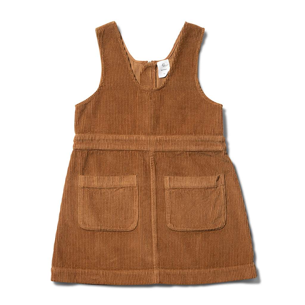 Dress Pinafore Umber