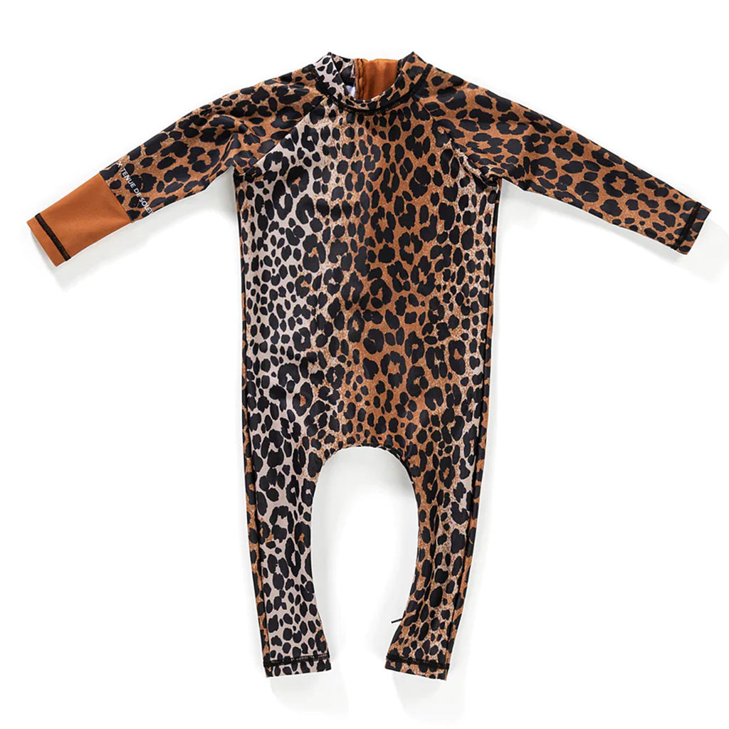 Onesie Lou Leopard UPF50+