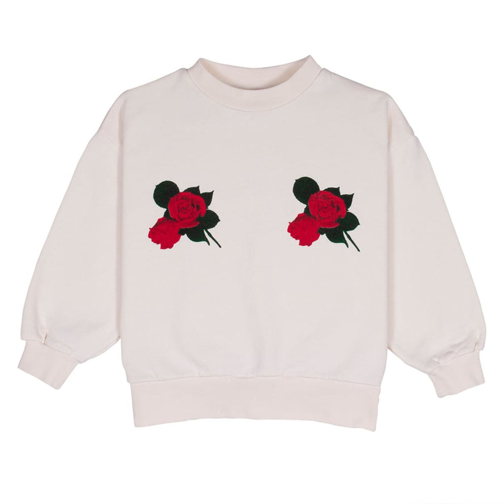 Sweater May Roses Ecru