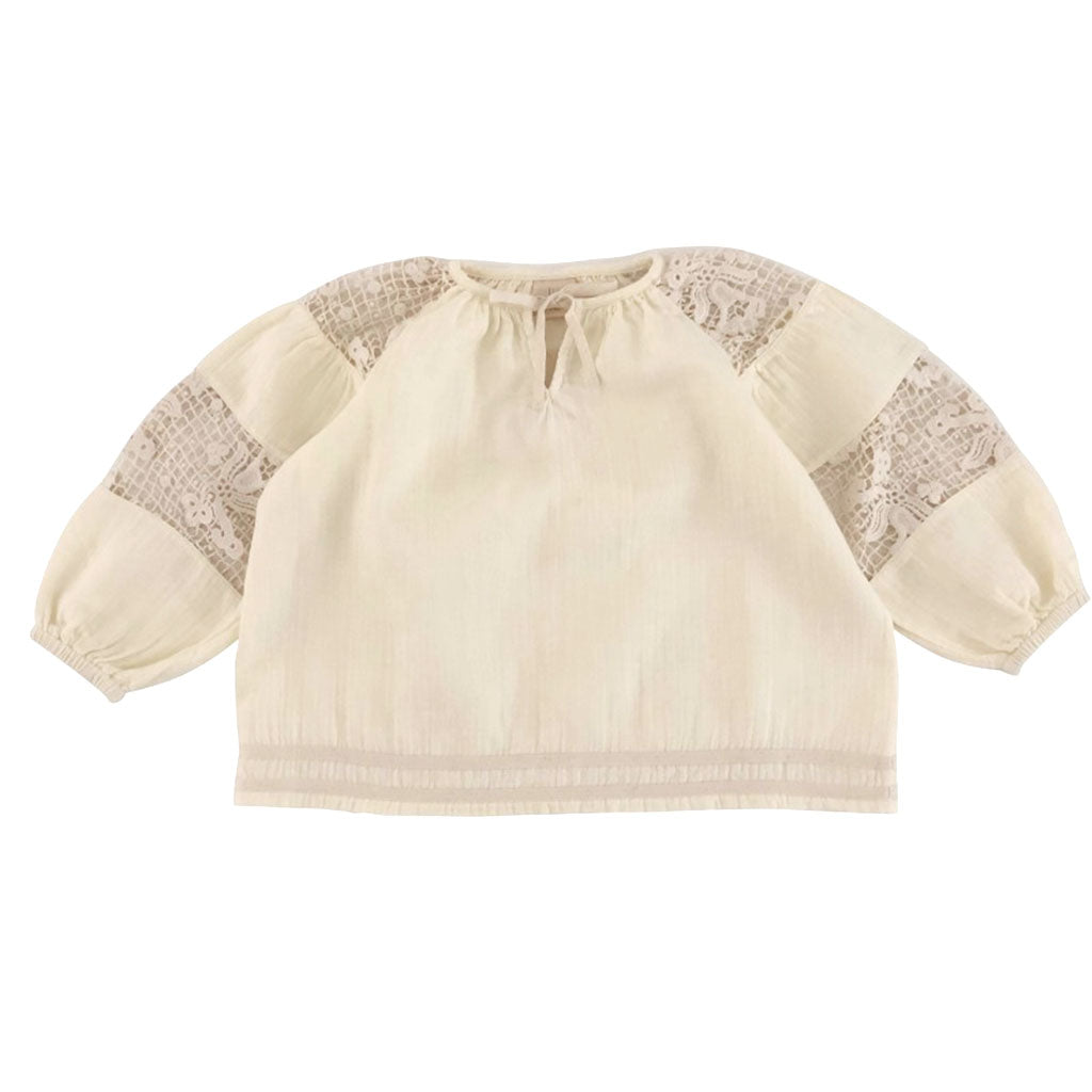 Blouse Sofia Folk Milk Woman