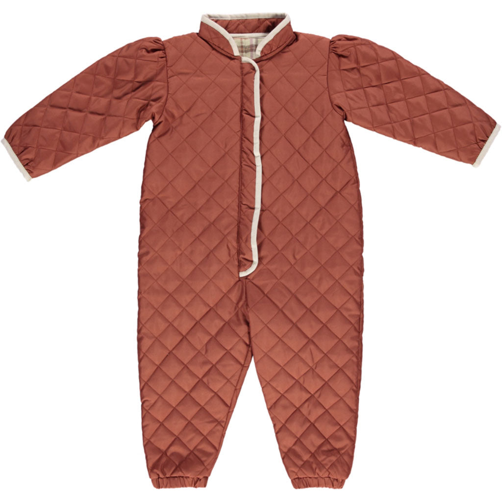Overall Quilted Toffee