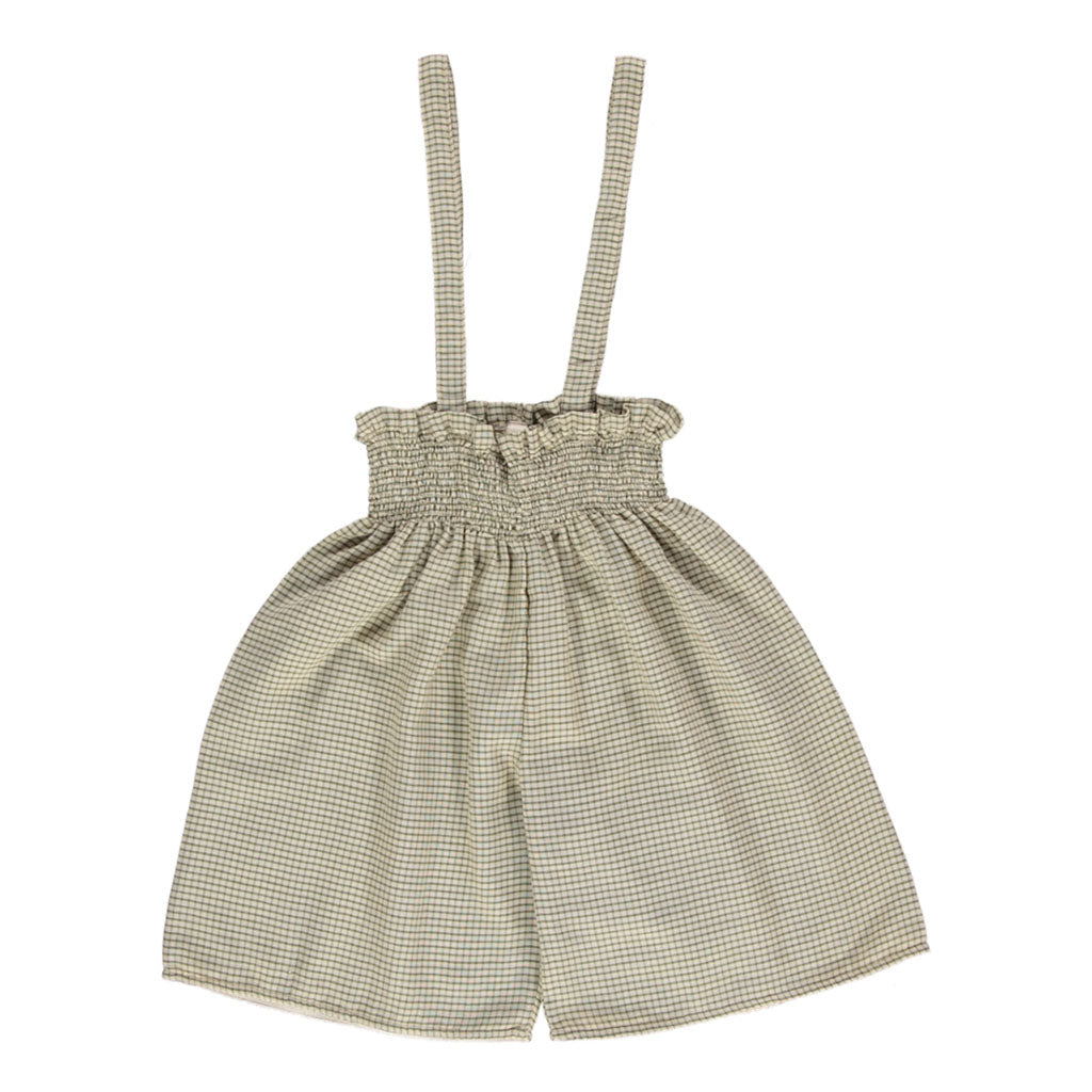 Culottes Smocked Check
