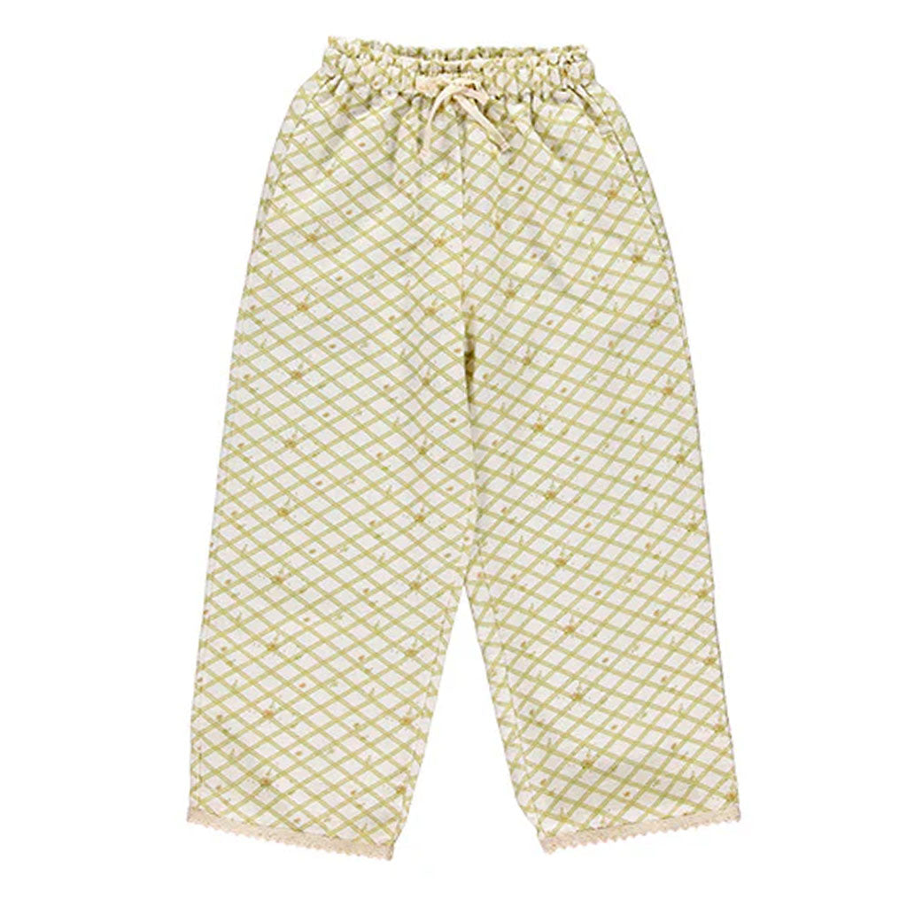 Pants Claudia Flower Check
