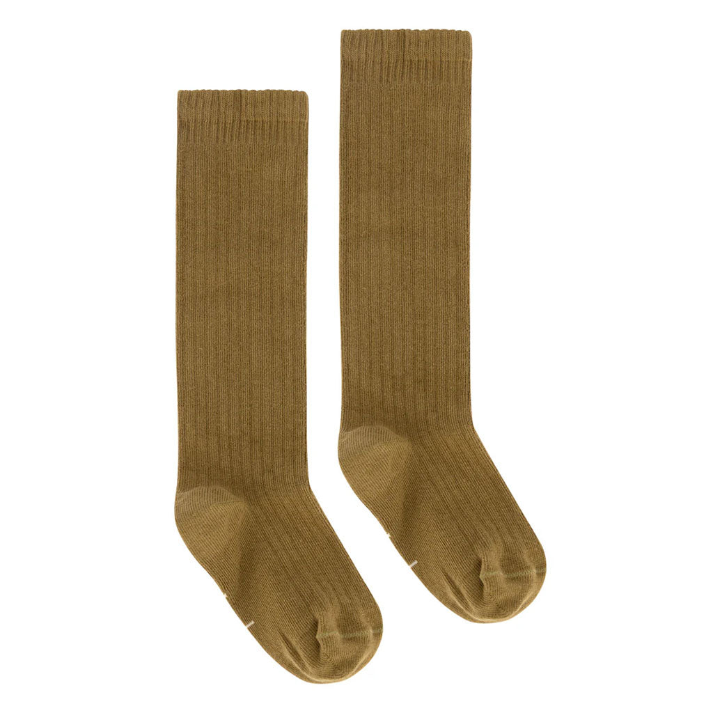 Socks Long Ribbed Peanut