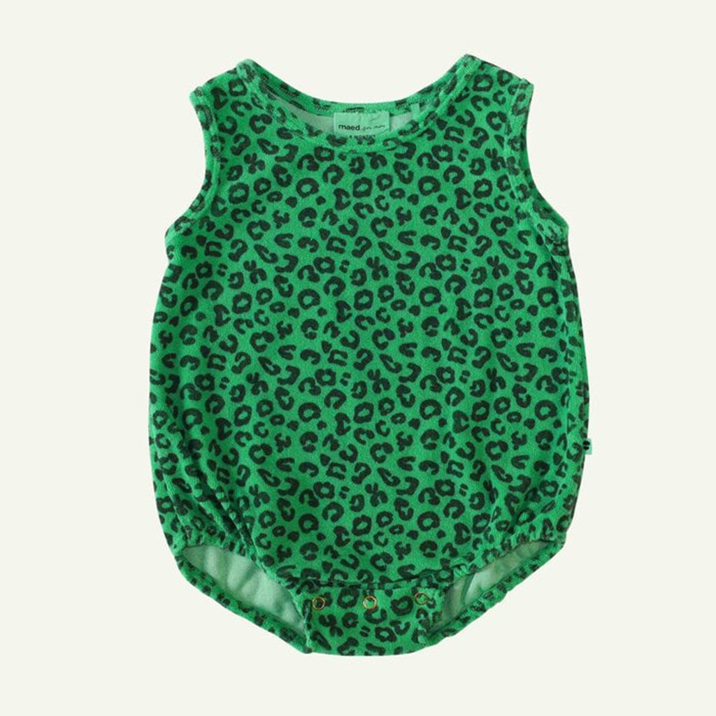Romper Leafy Leopard
