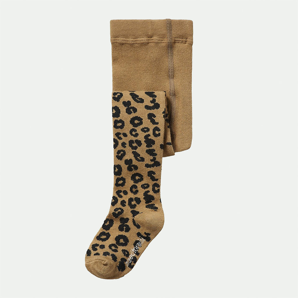 Tights Brown Leopard