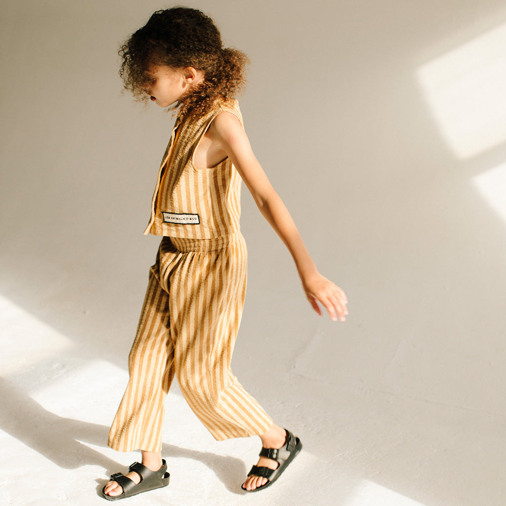 Top Snap Lion Stripe