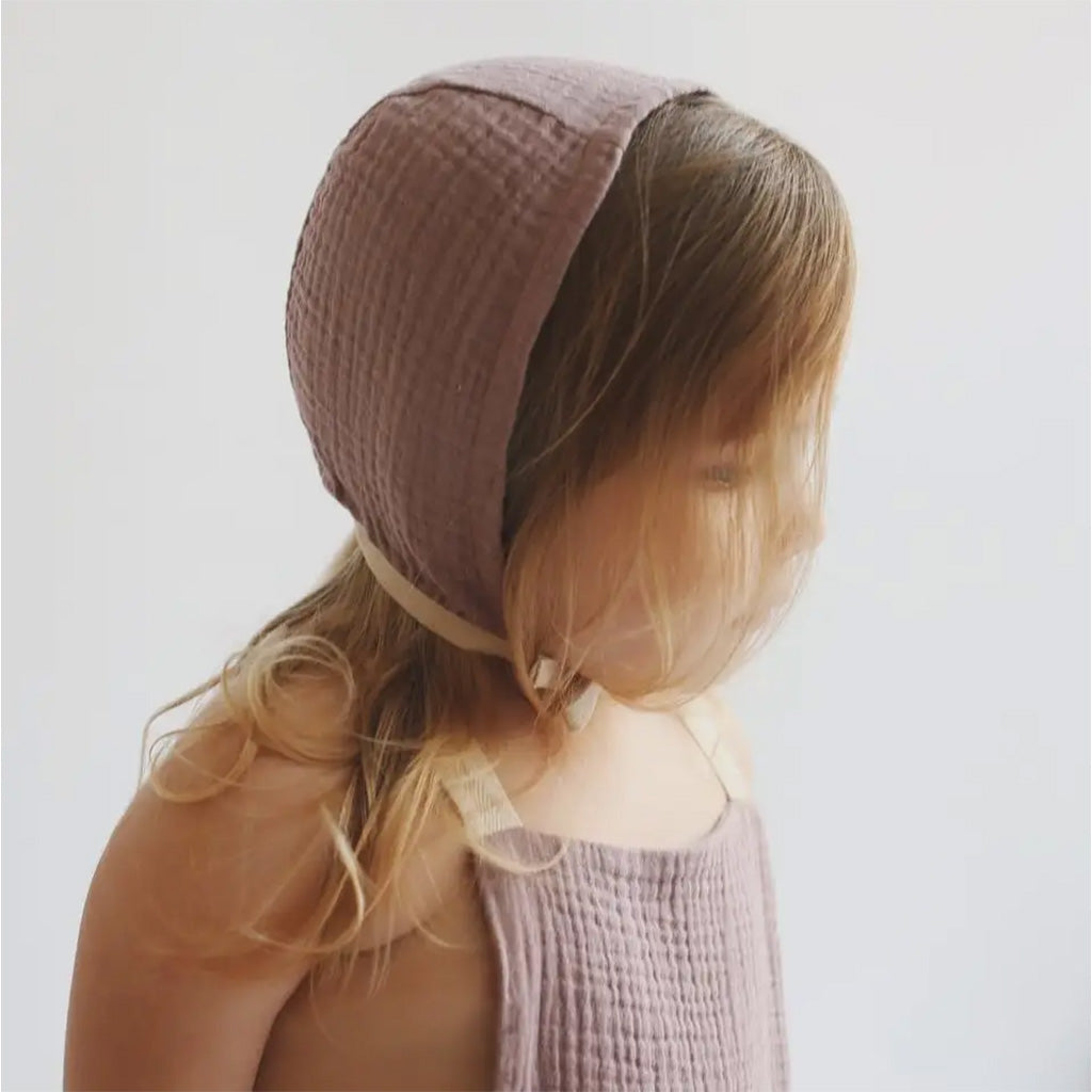 Bonnet Cora Pale Mauve
