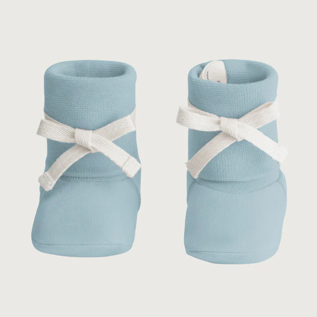 Booties Ribbed Sky