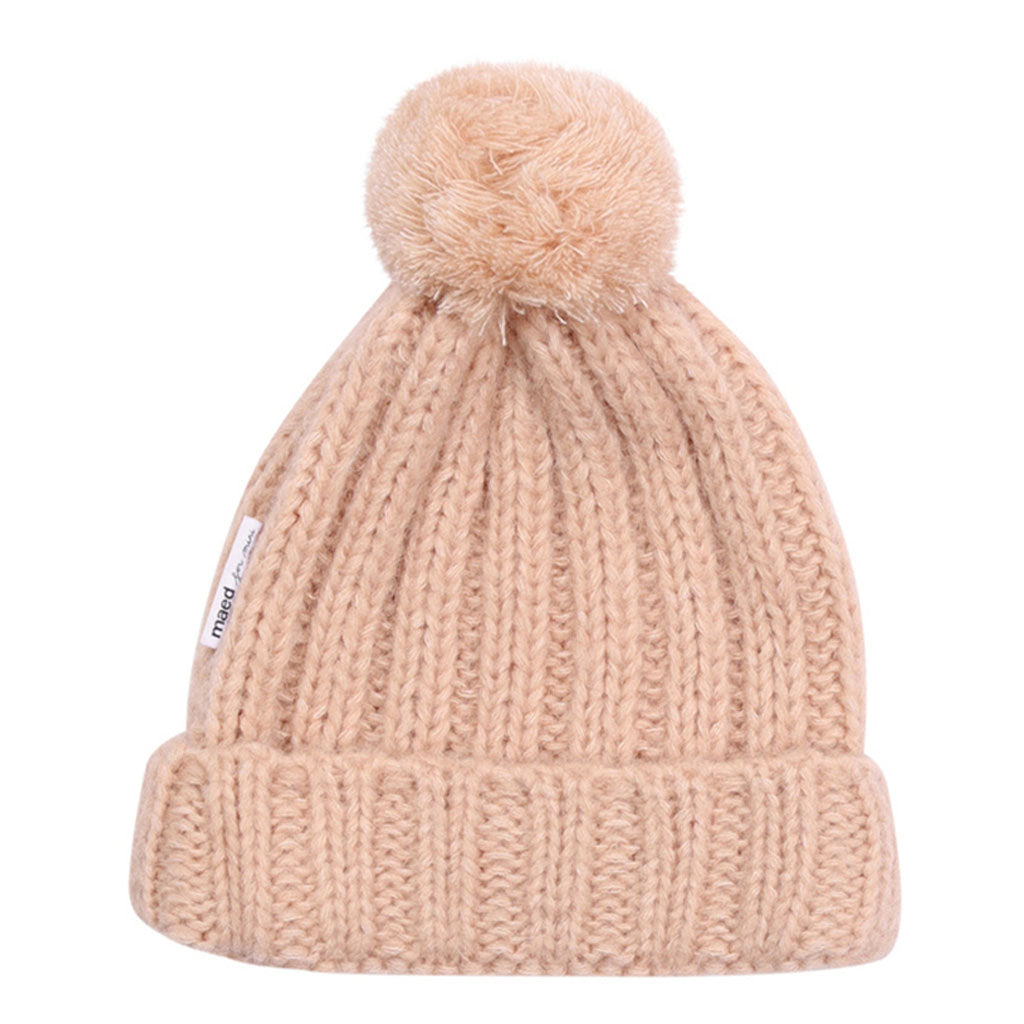 Hat Knit Peach Parrot