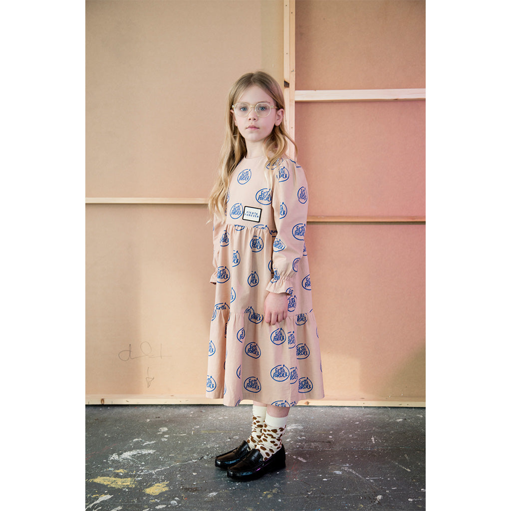 Dress Forever Otomi Blue Buff