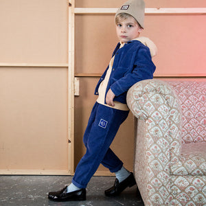 Jacket Hancock Dark Otomi Blue Jumbo Cord