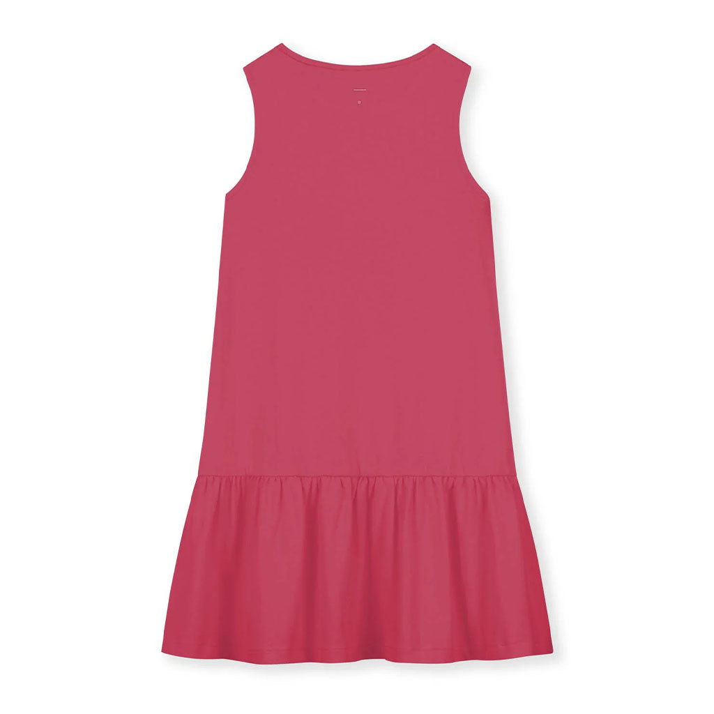 Dress Frill Sleeveless Cherry