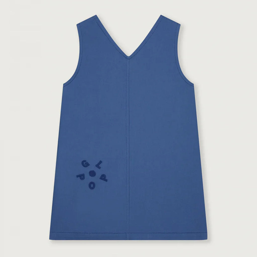 Dress Twill Sleeveless Blue Moon
