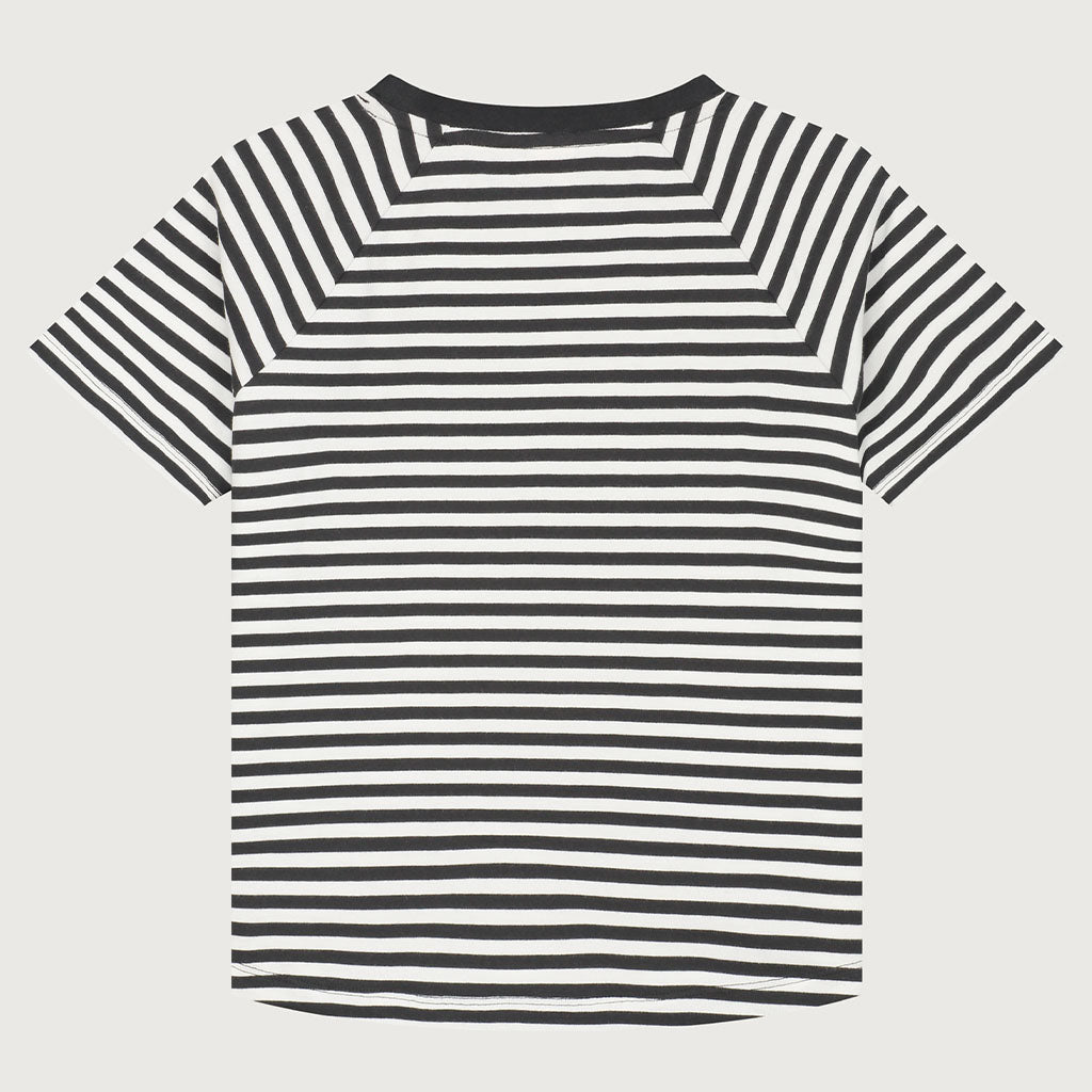 Tee Crewneck Nearly Black Off White