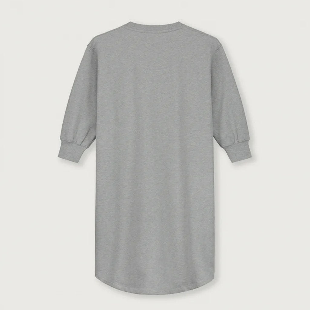 Dress Oversized Circle-cut Grey Melange