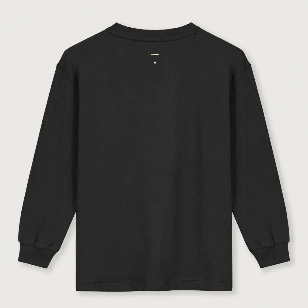 Longsleeve Oversized Nearly Black