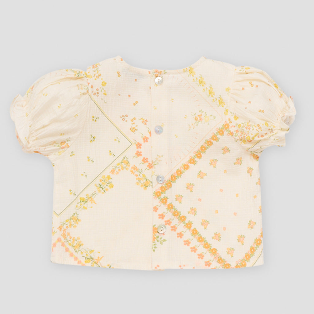 Blouse Baby Idara Flower Patchwork