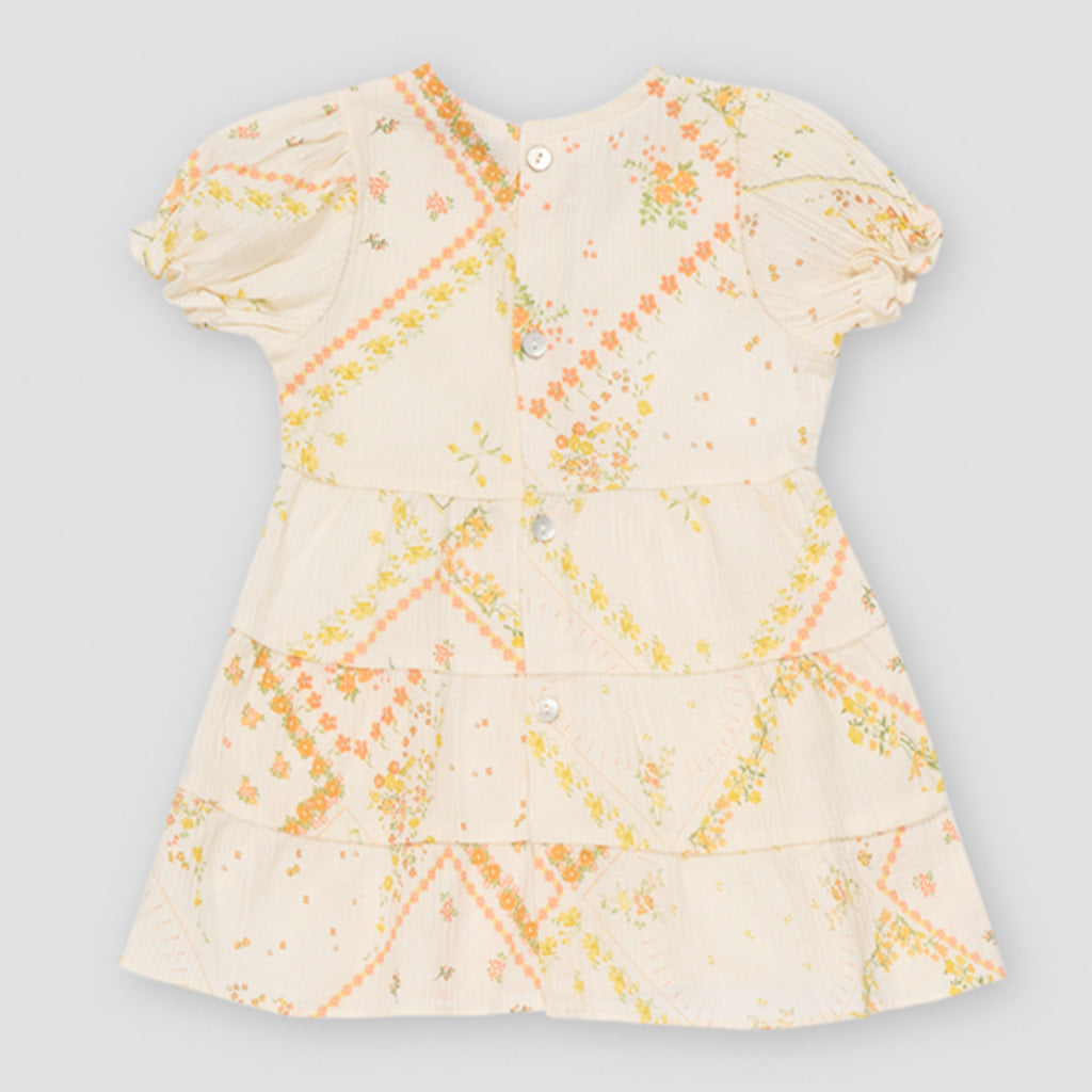 Dress Baby Idara Flower Patchwork
