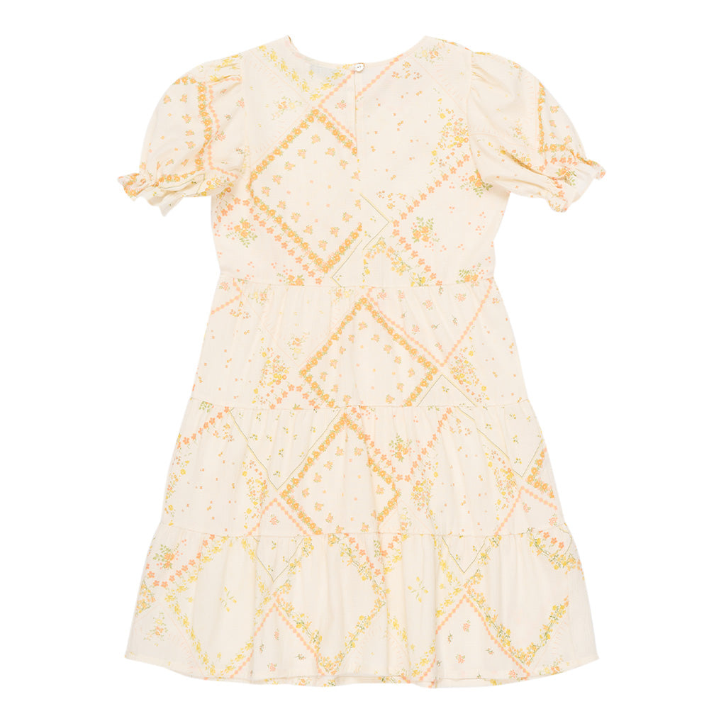 Dress Idara Flower Patchwork