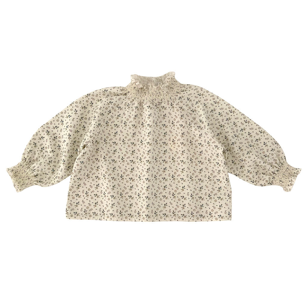 Blouse Smocked Floral