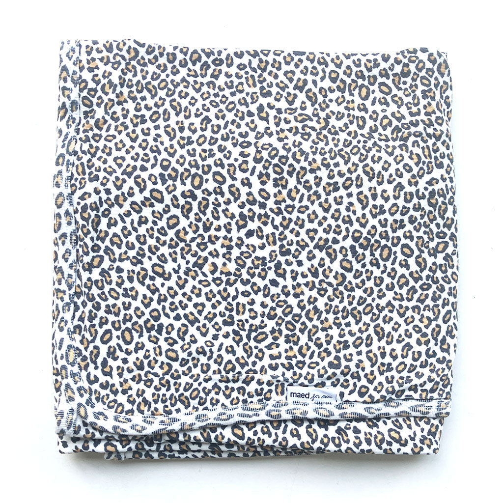 Blanket Beige Leopard