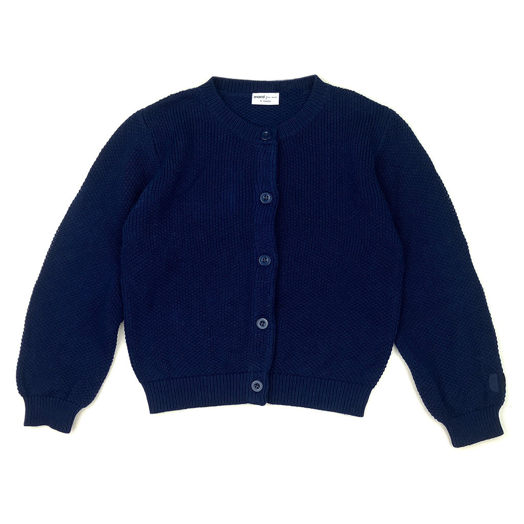 Cardigan Knitted Dark Blue