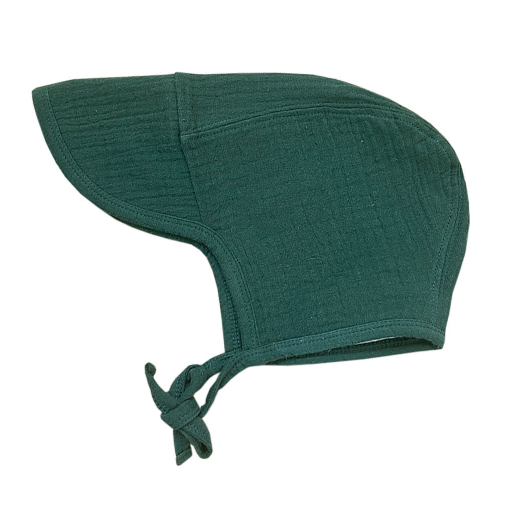 Hat Muslin Leafy Green
