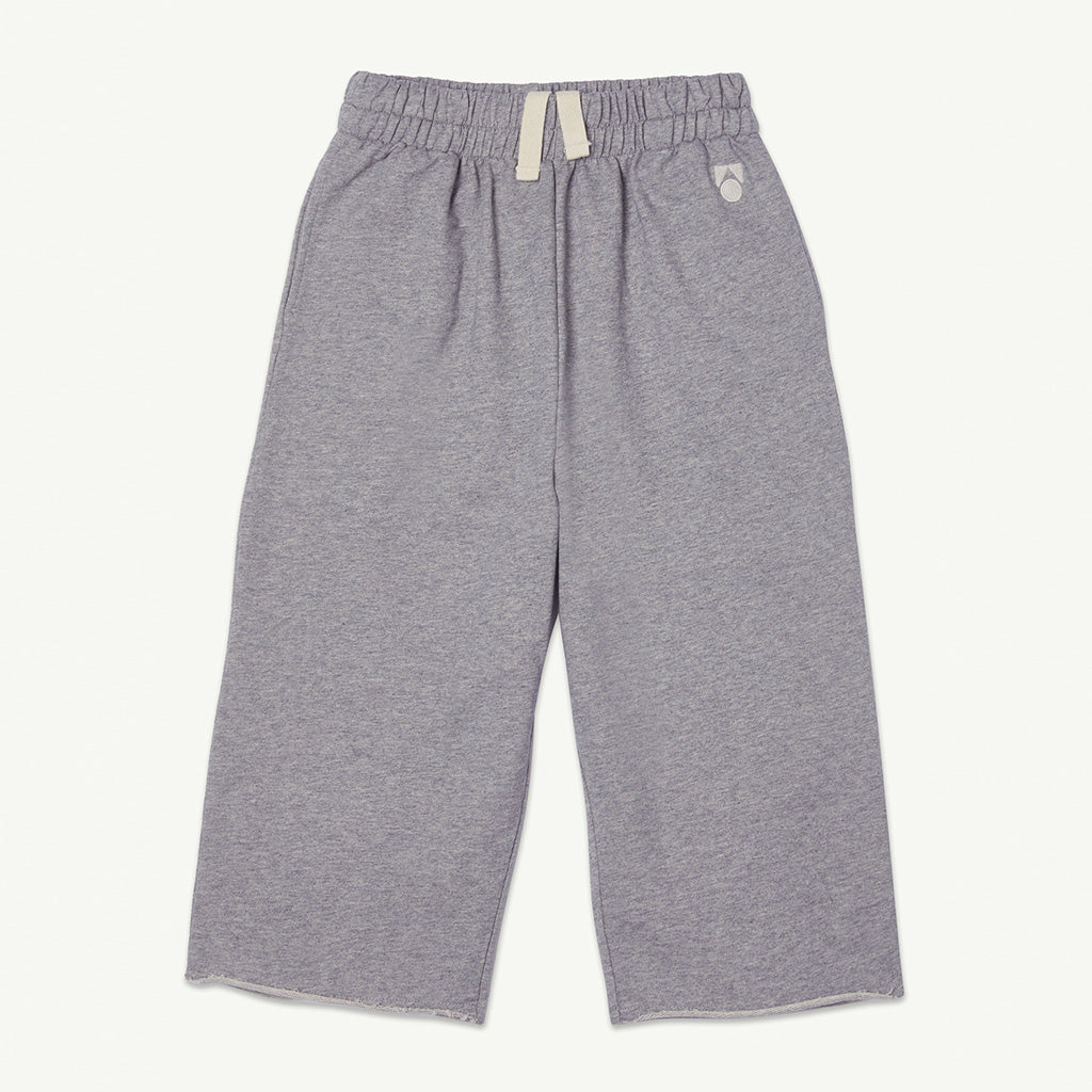 Sweatpants Cut Off Grey Melange