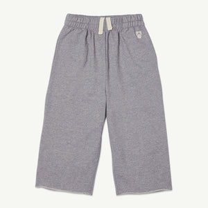 Sweatpants Cut Off Grey Melange